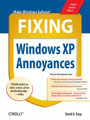 Fixing Windows XP Annoyances - ebook